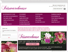 Tablet Screenshot of iriswarehouse.com